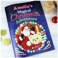 Personalised Message Magical Christmas Adventure Story Book