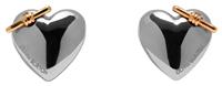 Olivia Burton Stainless Steel Knot Heart Stud Earrings