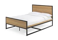 Habitat Loft Living Kingsize Wooden Bed Frame - Oak