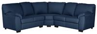 Argos Home Milano Fabric Corner Sofa - Navy