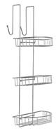 Argos Home 3 Tier Extra Large Chrome Shower Caddy