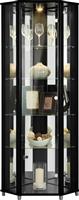 Argos Home 1 Glass Door Corner Display Cabinet - Black