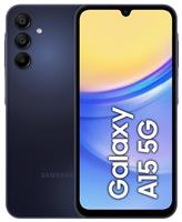 SIM Free Samsung A15 5G 128GB Mobile Phone - Blue Black