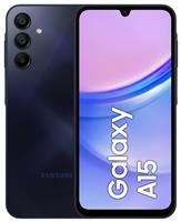 SIM Free Samsung A15 128GB Mobile Phone - Blue Black