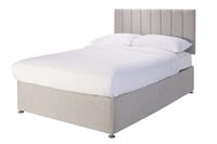 Argos Home Bircham Memory Kingsize Divan - Light Grey