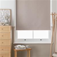 Habitat Textured Linen Blackout Roller Blind - Taupe