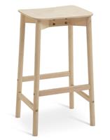 Habitat Nina Solid Birch Bar Stool - Natural