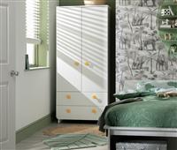 Habitat Kids Rudi 2 Door Wardrobe - White