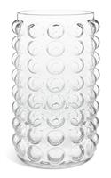 Habitat Tall Bobble Glass Vase - Clear