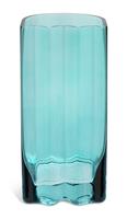Habitat 60 Wiggle Glass Vase - Small - Blue