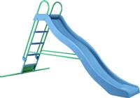 Chad Valley 9ft Kids Wavy Garden Slide - Blue