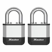 Master Lock Elite PK1EURT 45mm Laminated Padlock - Pack of 2