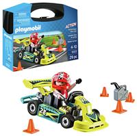 Playmobil 9322 Action Go-Kart Racer Small Carry Case