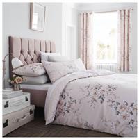 Catherine Lansfield Canterbury Blush Bedding Set- King size