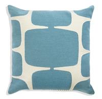 Habitat x Scion Lohko Cushion - Blue - 43x43cm