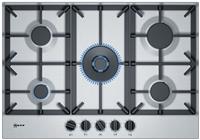 Neff T27DS59N0 Gas Hob - Stainless Steel