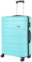 Rock Lisbon 8 Wheel Hard Turquoise Case - Large