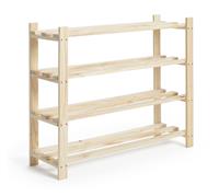 Argos Home Karee 4 Shelf Shoe Storage Rack - Pine