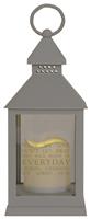 Thoughts Of You Graveside Lantern - Grey