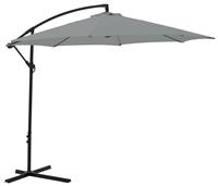 Argos Home 3m Overhanging Garden Parasol - Grey