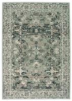 Homemaker Traditional Sage Green Short Pile Rug - 170x120cm