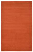 Homemaker Adorn Plain Rug - 80x150cm - Terracotta