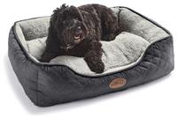 Silentnight Airmax Dark Grey Dog Bed - Small
