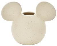 Disney Mickey Mouse Head Speckle Stoneware Vase - Natural