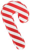 Catherine Lansfield Candy Cane Cushion - Red