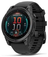 Garmin Fenix E 47mm Smart Watch - Grey Steel & Black