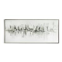 Art for the Home New York Painted Framed Canvas - 120x50cm