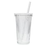 Habitat Ribbed Sipper Glass