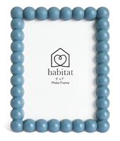 "Habitat Blue Bobble Picture Frame - 5x7"""