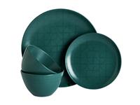 Argos Home Geo 16 Piece Dinner Set - Teal