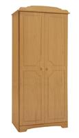 Argos Home Nordic 2 Door Wardrobe - Pine