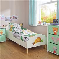 Liberty House Lion Toddler Bed - White