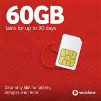 Vodafone 60GB Pay As You Go Data Only Sim Card