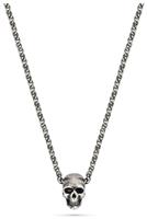 Police Polished Stainless Steel Skull Necklace