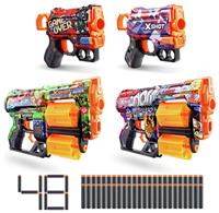 Zuru X-shot Skins Mix Combo Pack-Set of 4