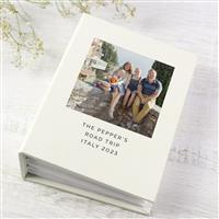 Personalised Message Photo 6x4 Photo Album