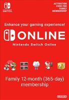 Nintendo Switch Online 12 Month Family Membership