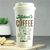 Personalised Message Coffee Travel Mug - 380ml