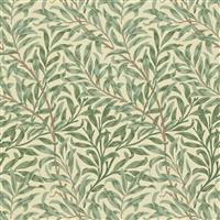 Morris & Co. Willow Bough Green Floral Wallpaper