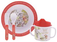 Disney Winnie The Pooh Kids Plastic Dinner Set