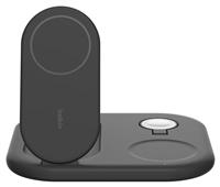 Belkin 3 in 1 MagSafe Compatible Wireless Charger Qi2- Black