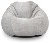 rucomfy Kids Slouch Bean Bag - Light Grey