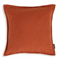 Habitat Linen Look Cushion - Terracotta - 50x50cm