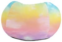 rucomfy Kids Medium Tie Dye Bean Bag - Multicoloured