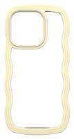 Proporta iPhone 15 Pro Max Wavy Phone Case - Cream