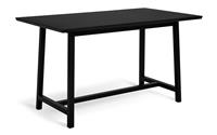 Habitat Kyoto Solid Wood Dining Table - Black